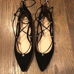 Marc Fisher Ltd lace up flats